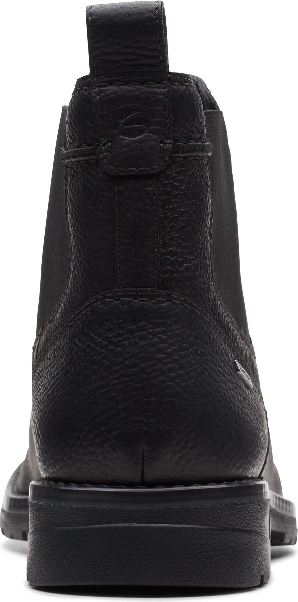 Clarks Morris Up Black Tumbled