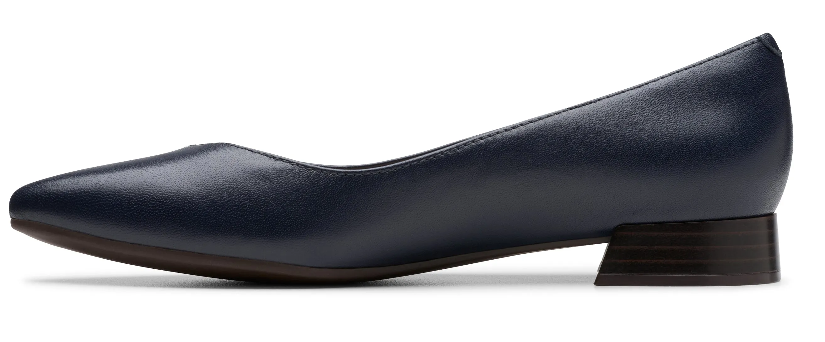 Clarks Nataly Wish Leather Navy