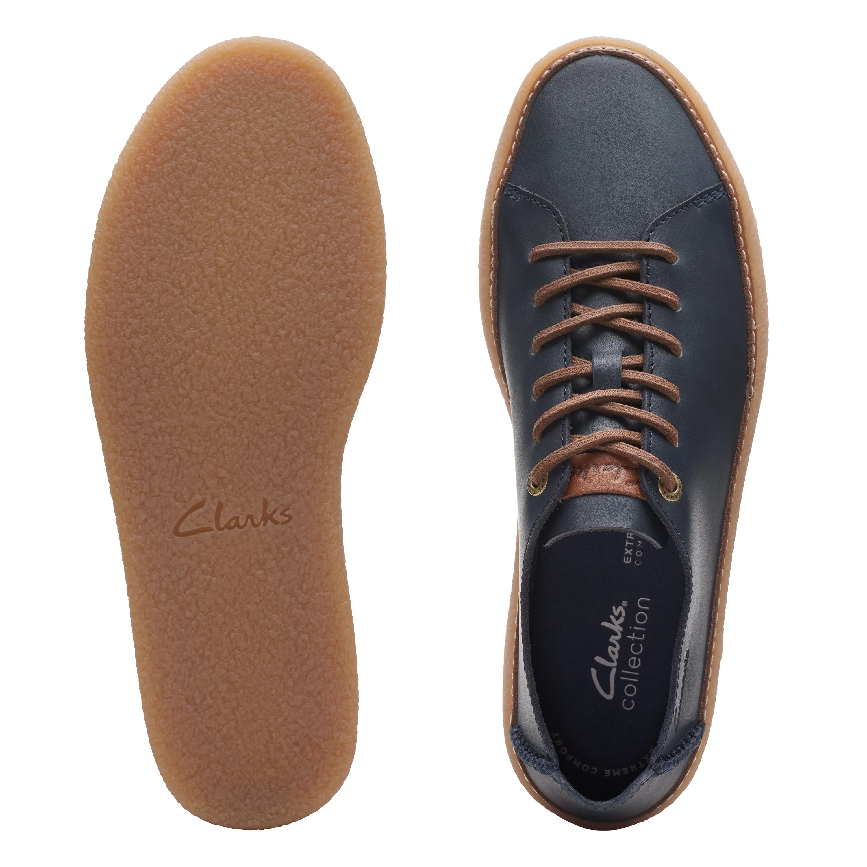 Clarks Oakpark Low Navy