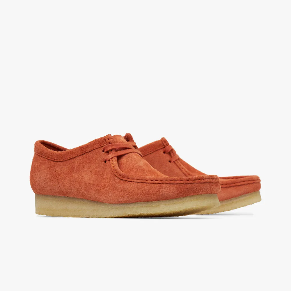 Clarks Originals Wallabee / Burnt Orange Suede