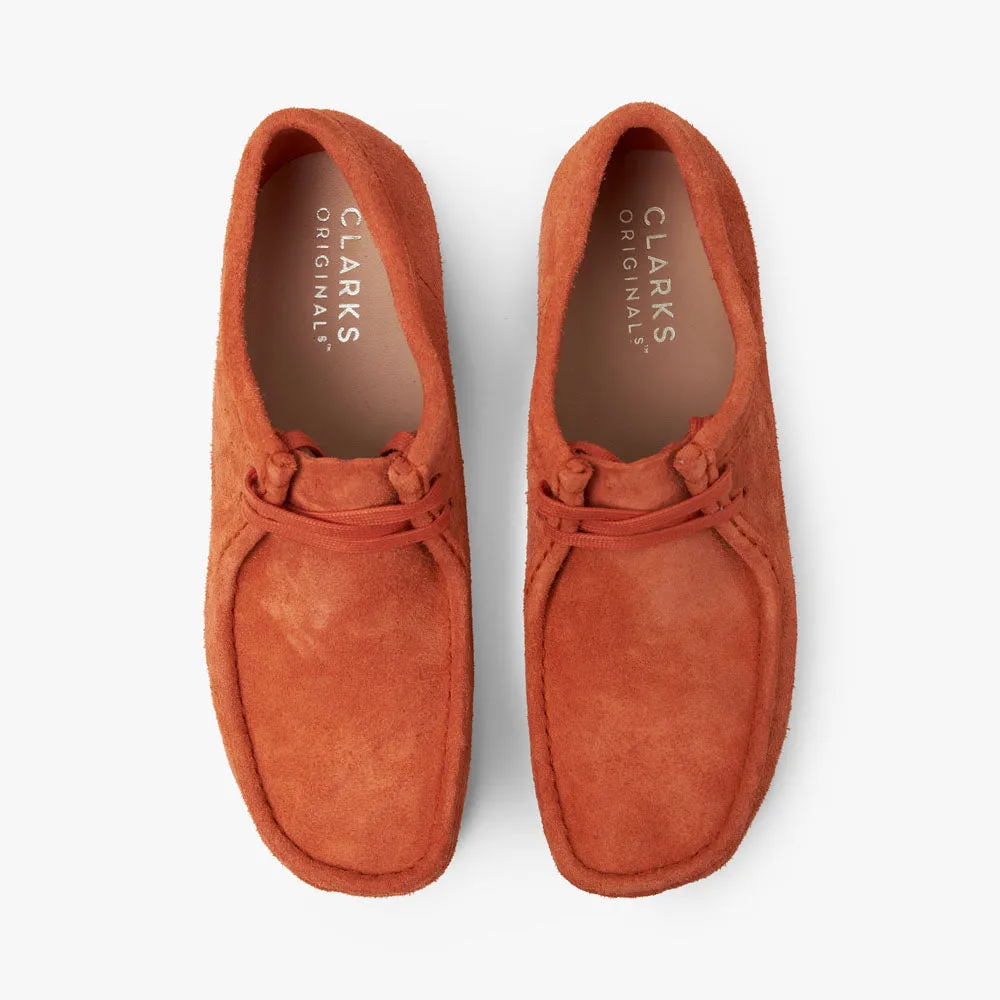 Clarks Originals Wallabee / Burnt Orange Suede