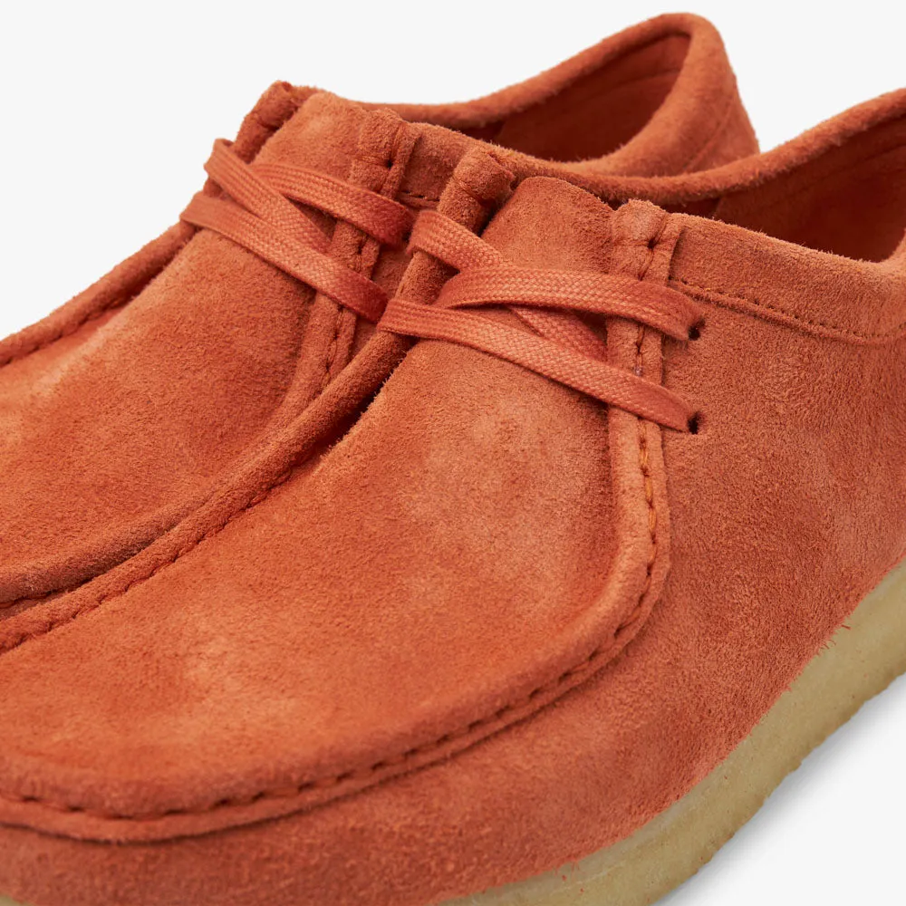 Clarks Originals Wallabee / Burnt Orange Suede