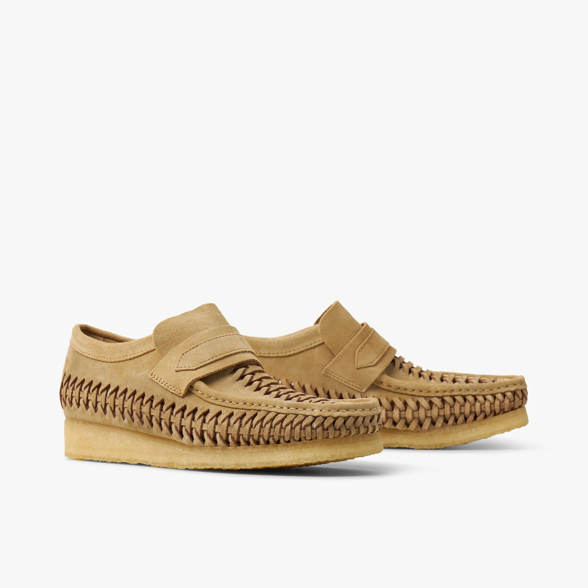 Clarks Originals Wallabee Weaver / Maple Suede