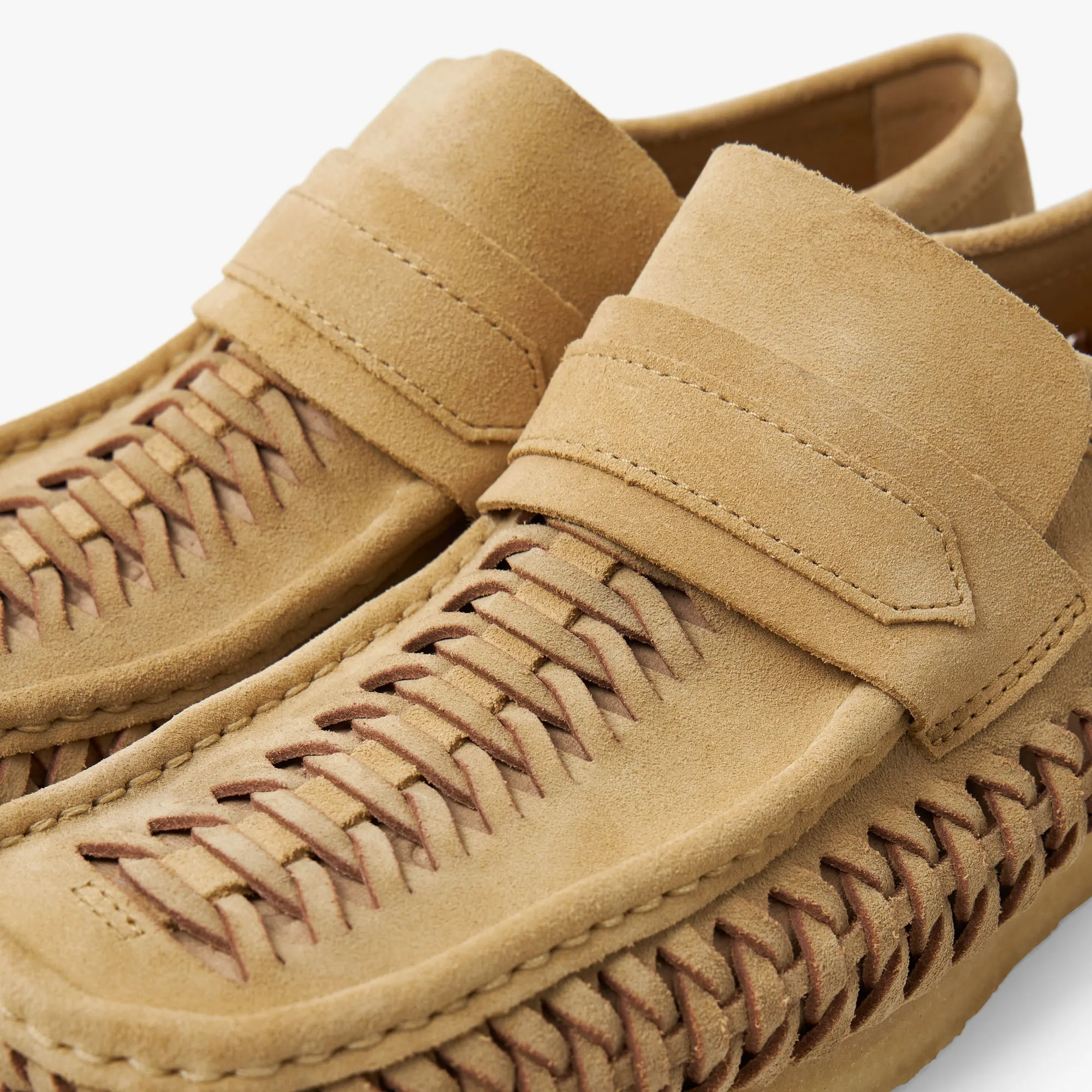 Clarks Originals Wallabee Weaver / Maple Suede