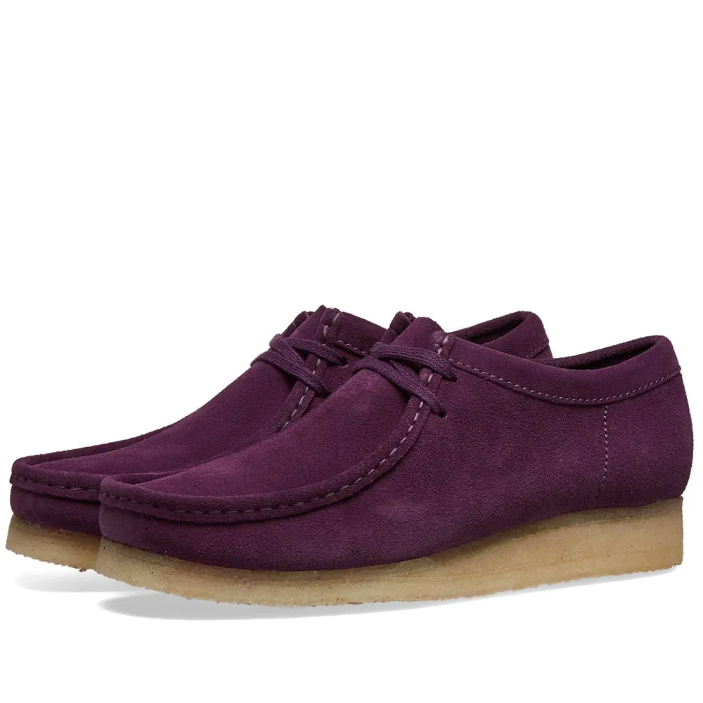 Clarks Originals WallabeeDeep Purple Suede