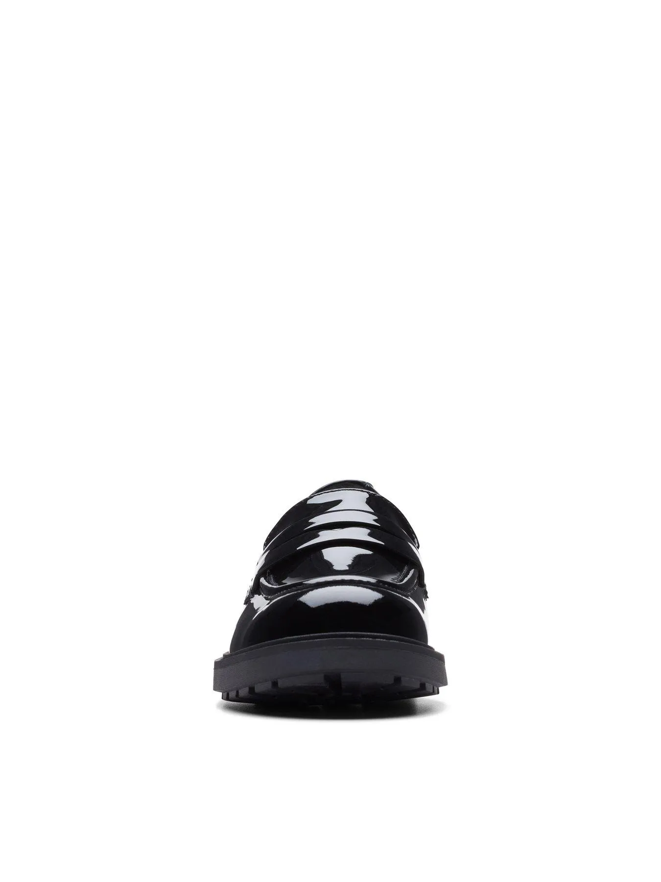 Clarks Orinocco Penny Brogue - Black Patent