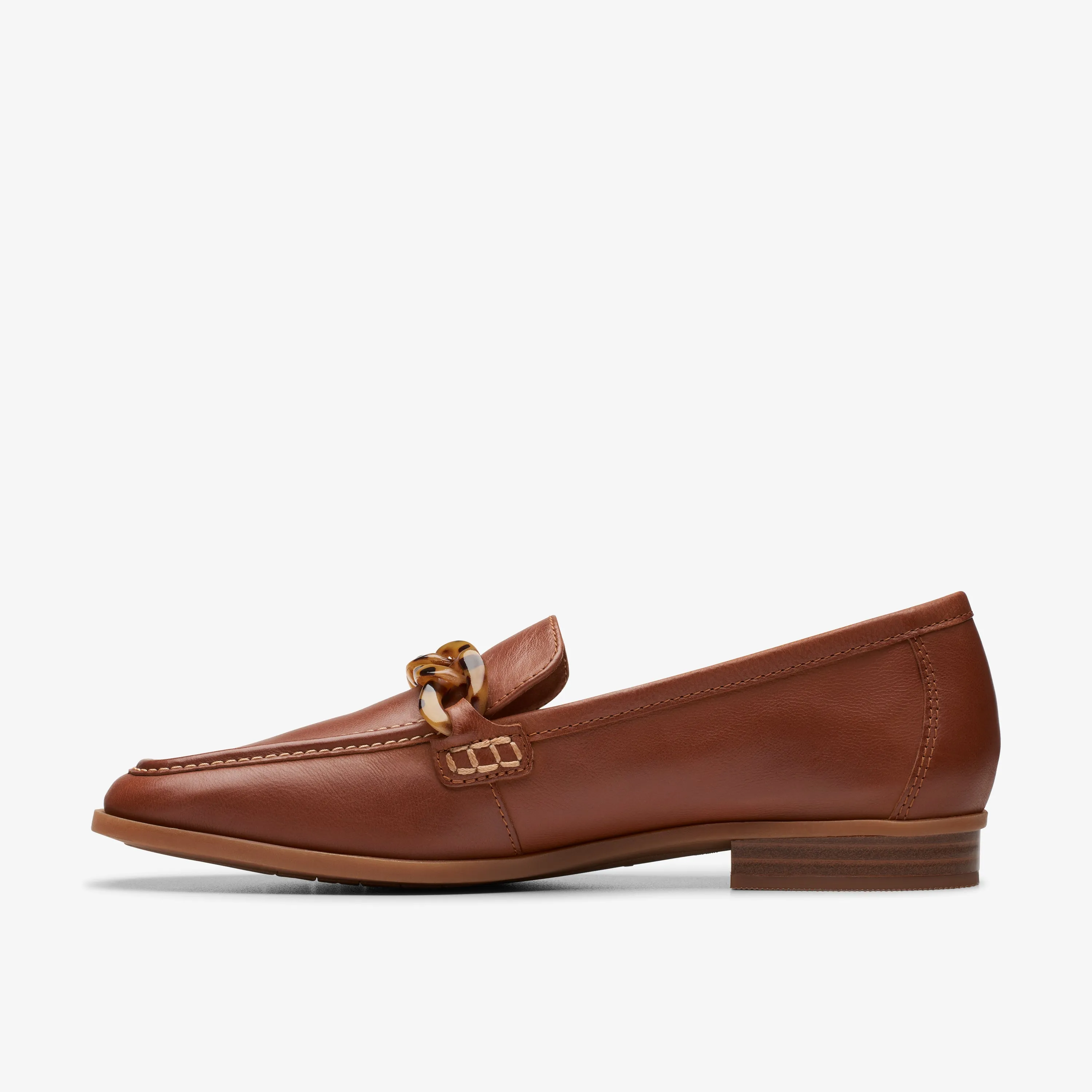 Clarks Sarafyna Iris Leather Tan