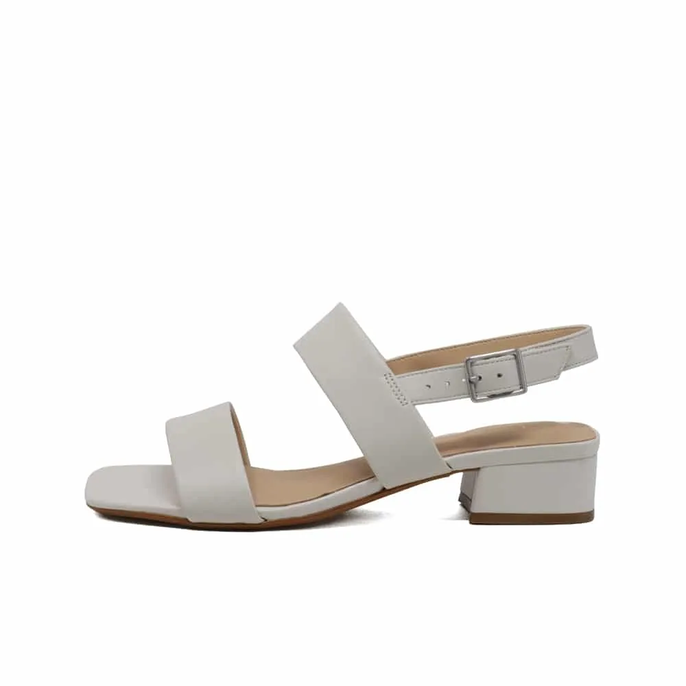 Clarks Seren25 Strap 26164894 Women Leather Summer Sandals White