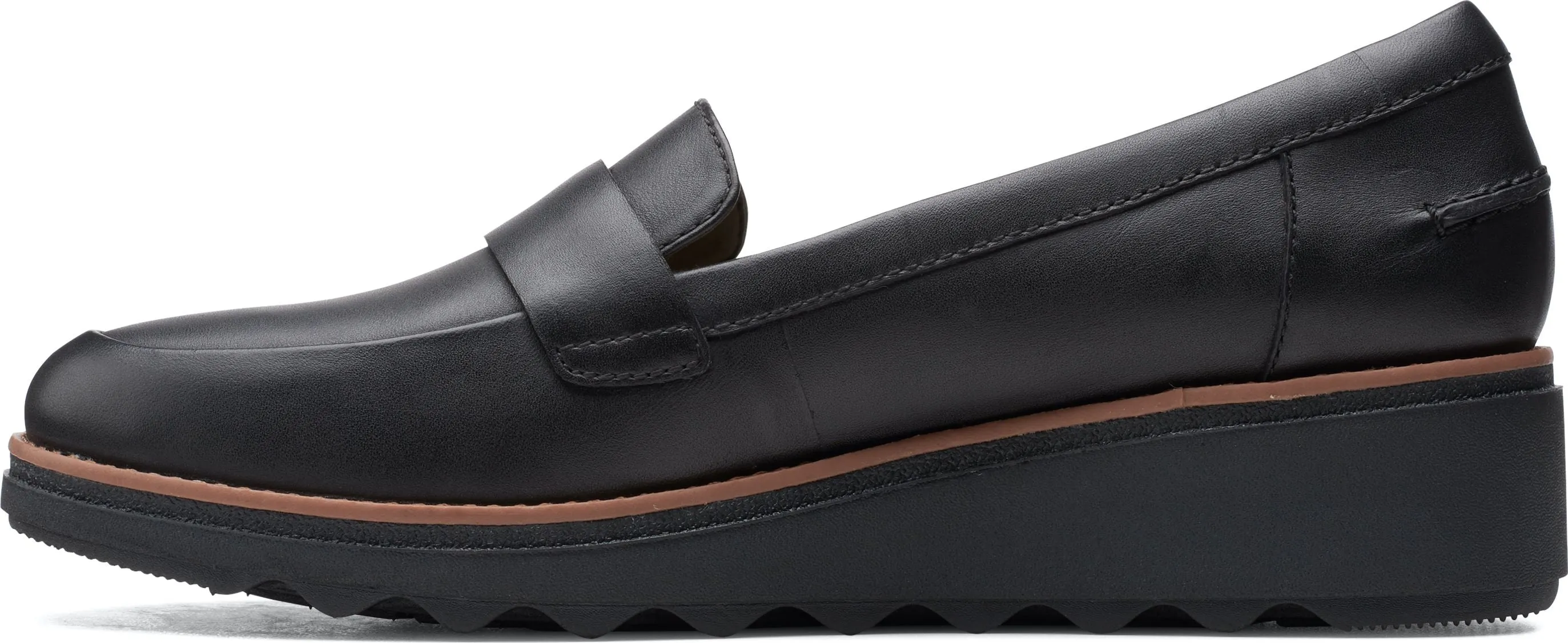 Clarks Sharon Gracie Black Leather