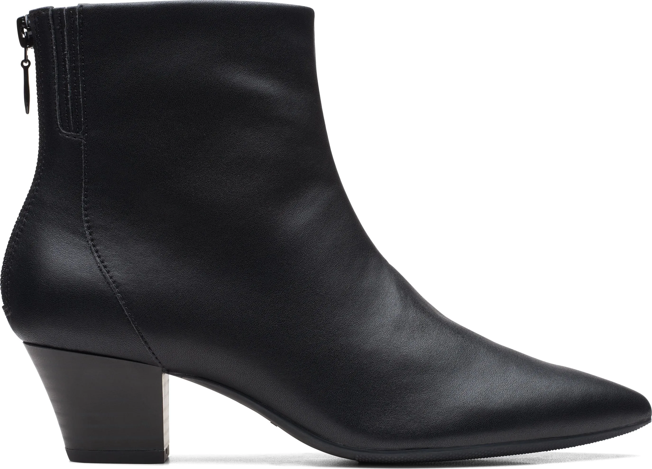 Clarks Teresa Boot Black Leather