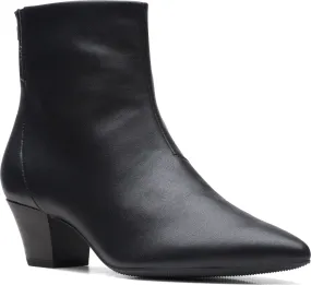 Clarks Teresa Boot Black Leather