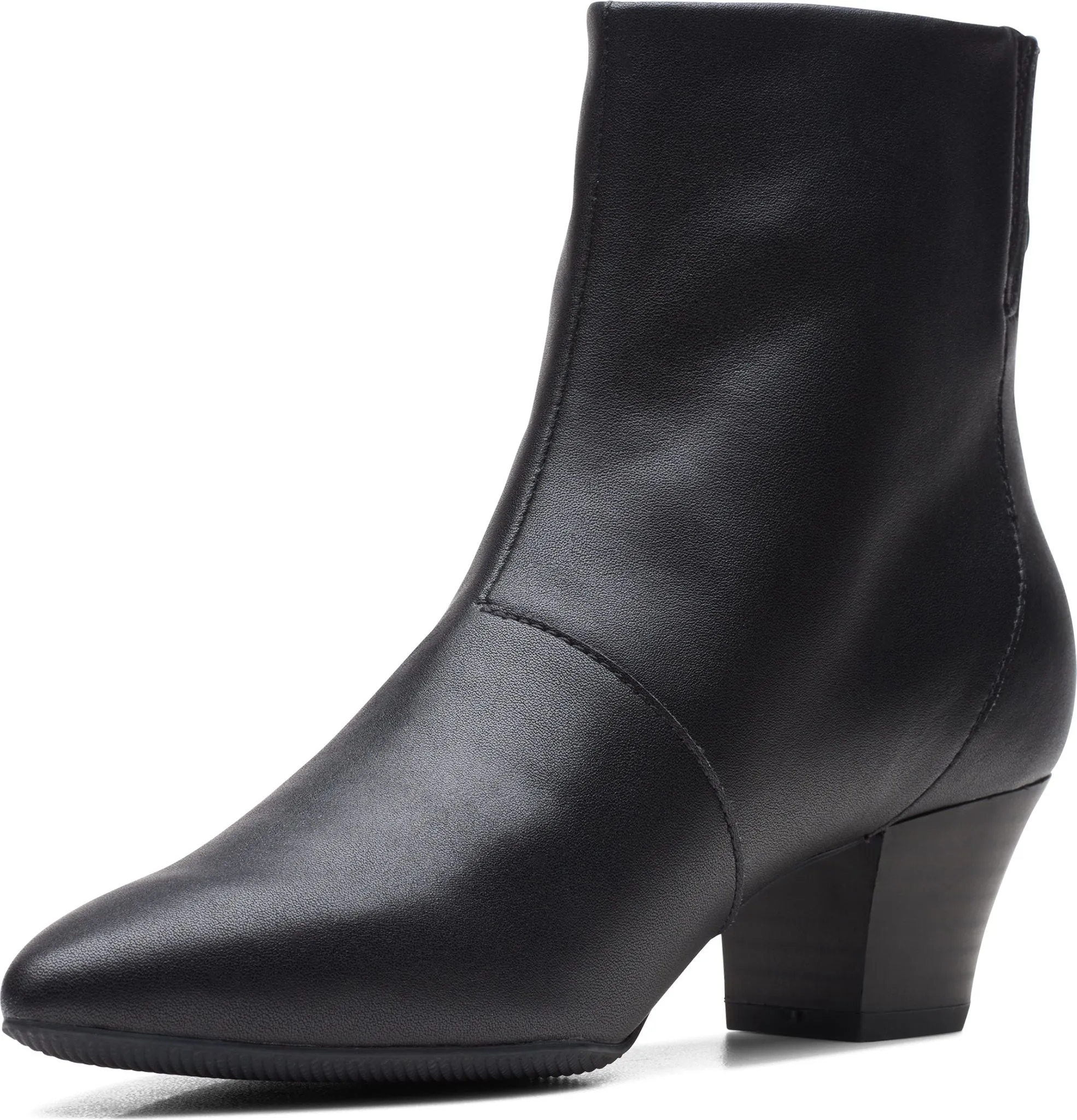 Clarks Teresa Boot Black Leather