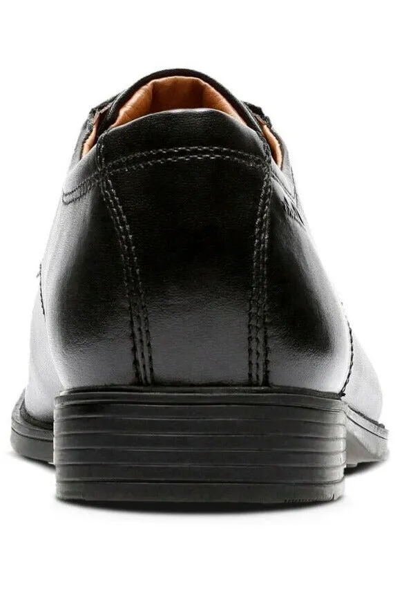 Clarks Tilden Walk black leather