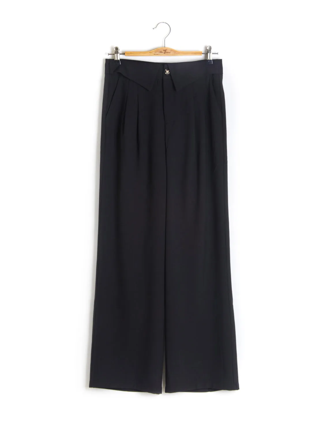 Classic Academia Trousers (Black)