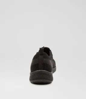 COLORADO Driscoll Black Knit Sneakers