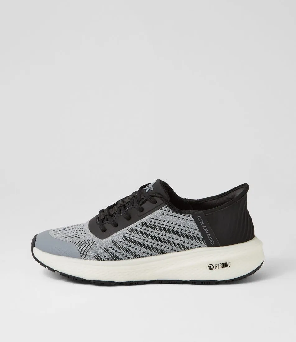 COLORADO Linx Grey Knit Sneakers