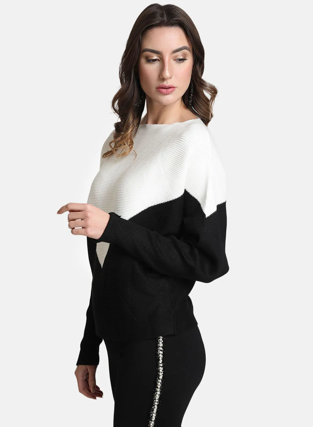 Colour Block Pullover