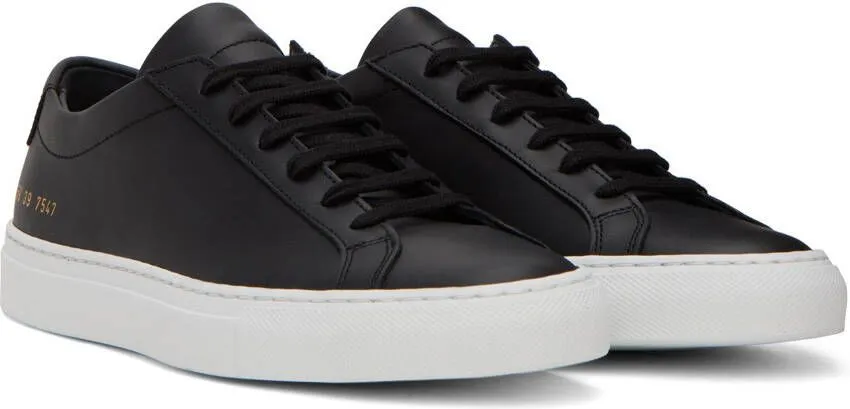 Common Projects Black Achilles Sneakers