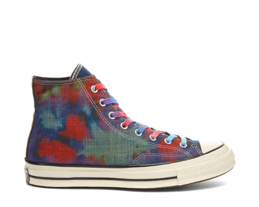 Converse Chuck 70 Hi Tie Dye Plaid