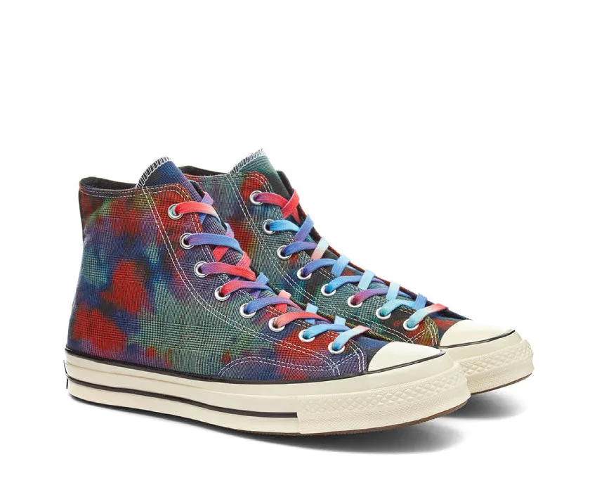 Converse Chuck 70 Hi Tie Dye Plaid