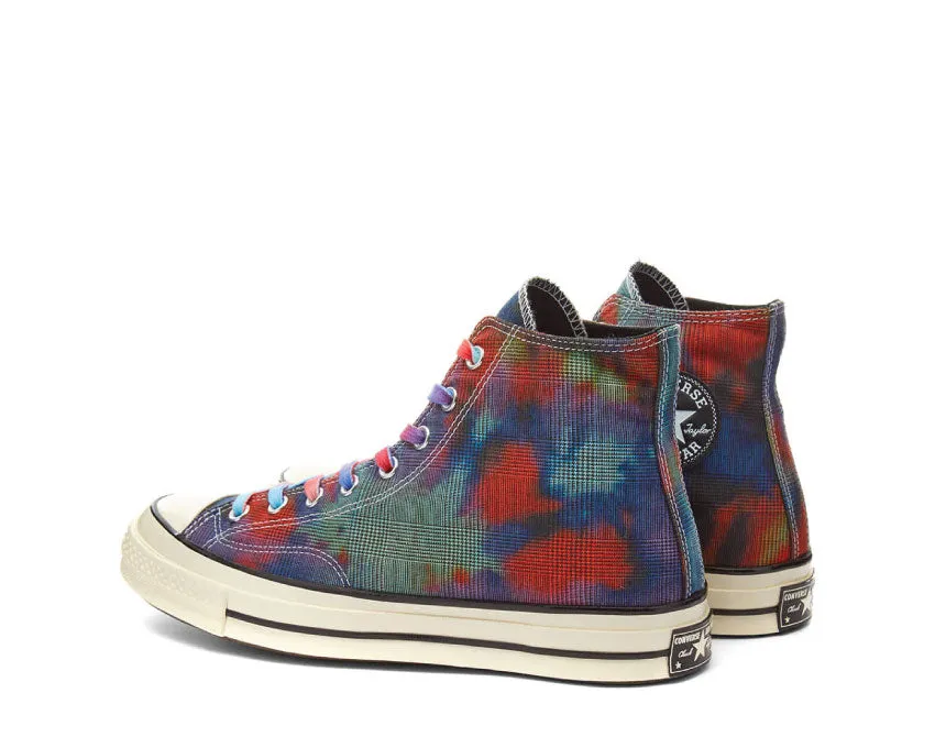 Converse Chuck 70 Hi Tie Dye Plaid