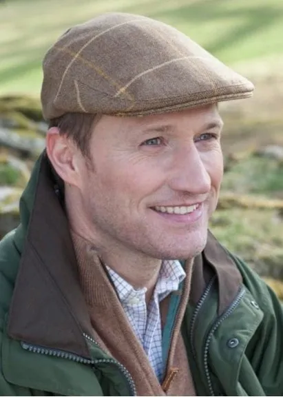 Crailing Tofts Tweed Cap