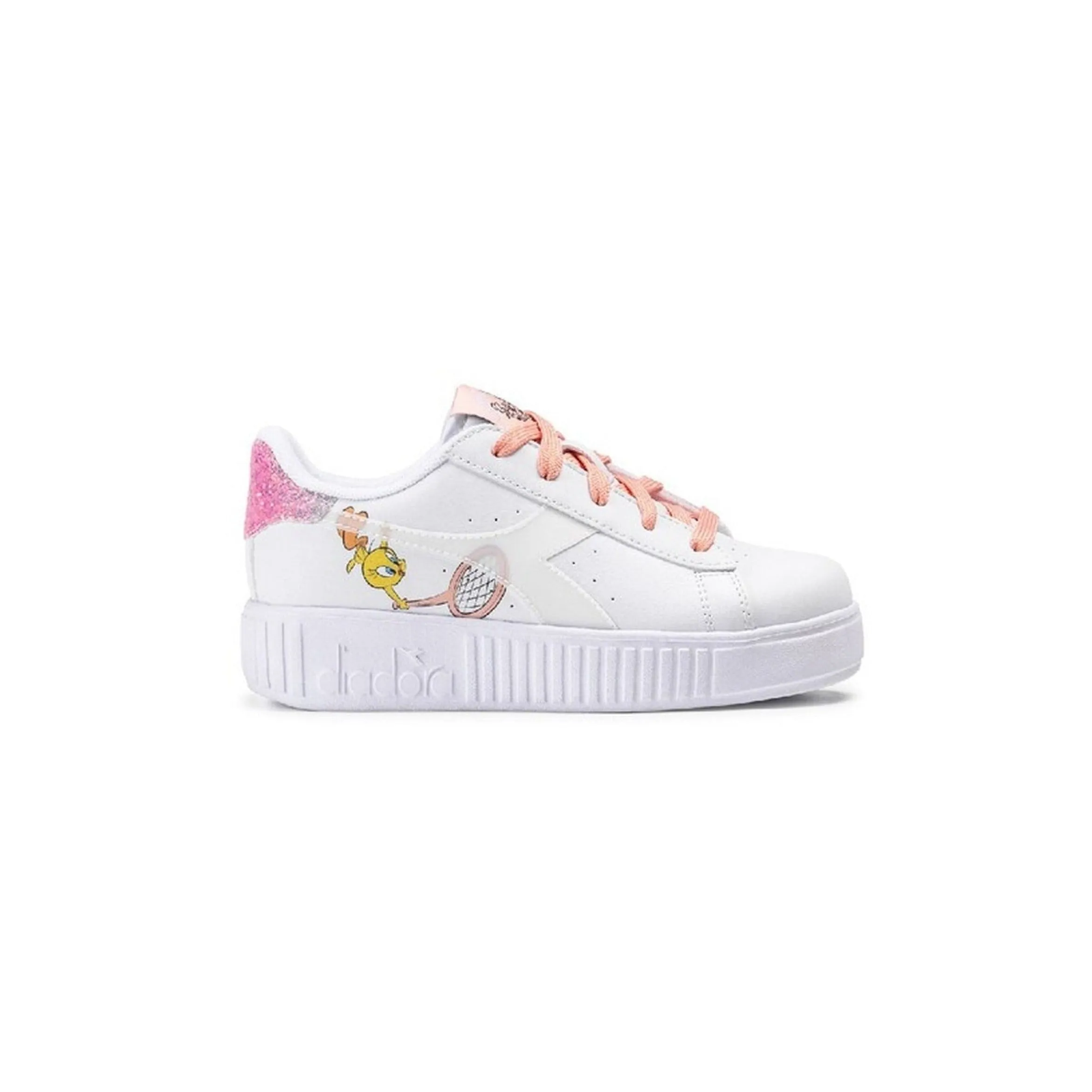 Diadora - Sneakers - Game Step Tweet - White/Peach Melba - Enfant