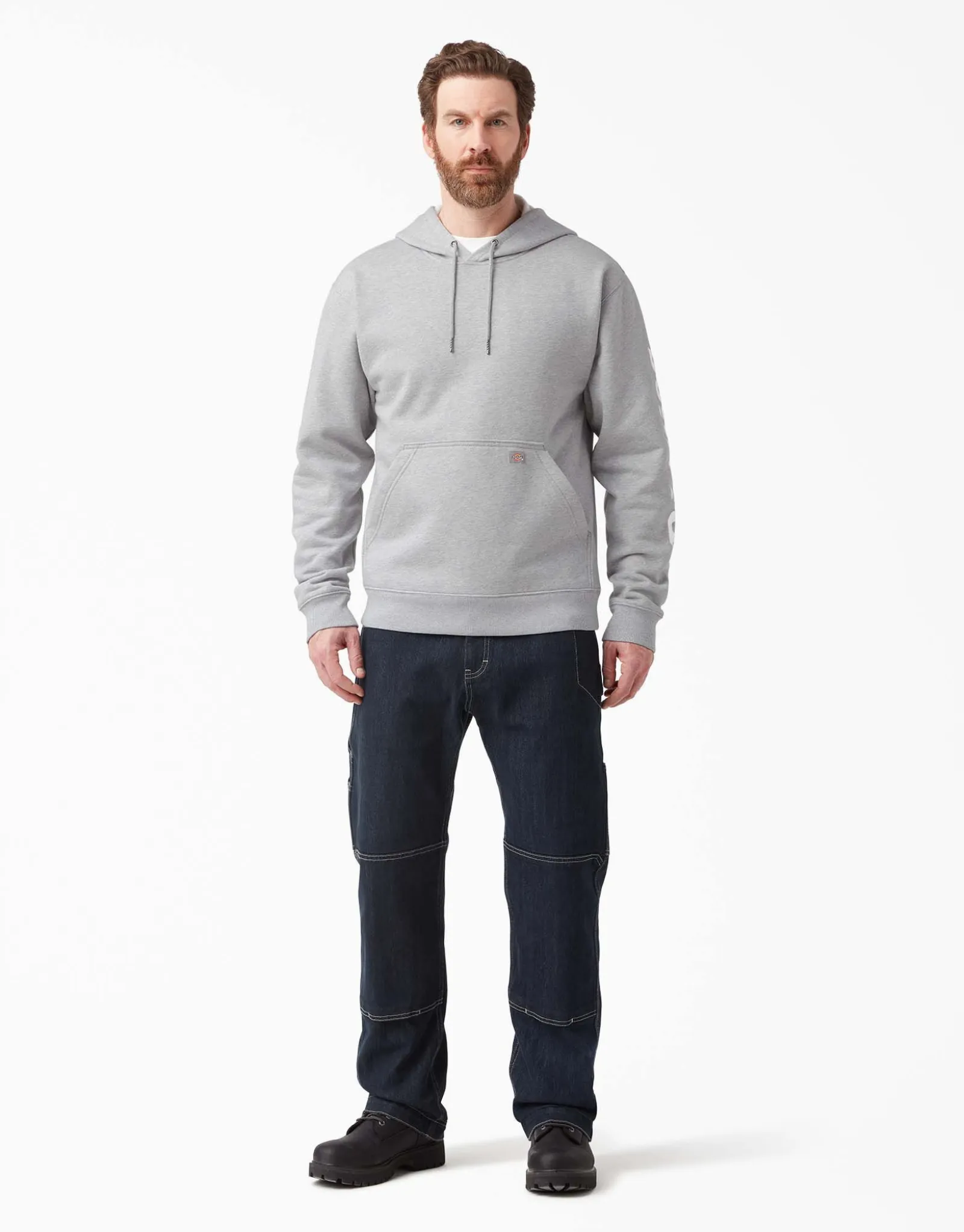 Dickies Men's Water Repellent Wordmark Logo Hoodie