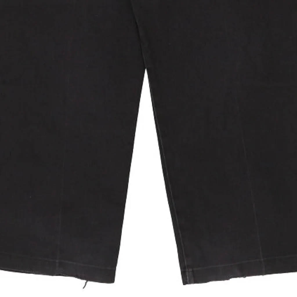 Dickies Trousers - 36W 30L Black Cotton Blend