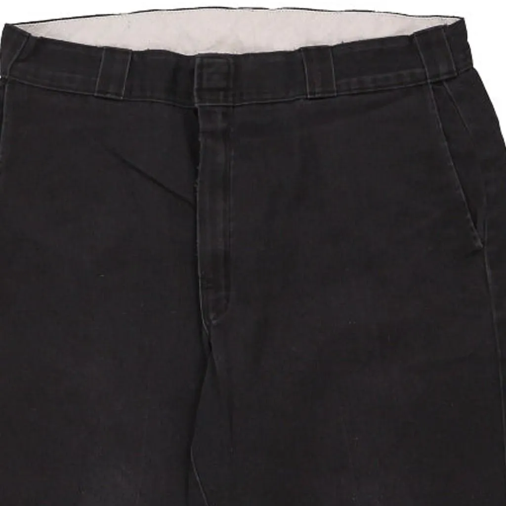 Dickies Trousers - 36W 30L Black Cotton Blend