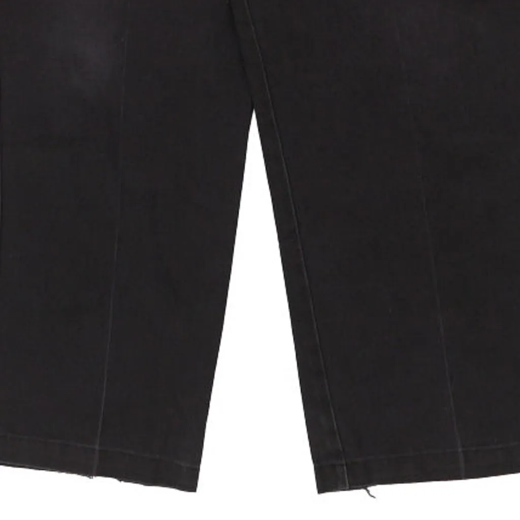 Dickies Trousers - 36W 30L Black Cotton Blend