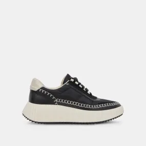 DOLEN NYLON SNEAKERS BLACK NYLON - re:vita