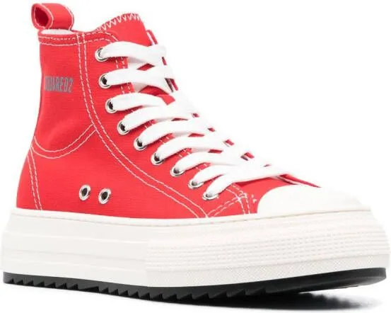 DSQUARED2 Berlin high-top platform sneakers