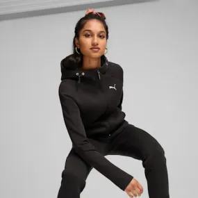 EVOSTRIPE Full-Zip Hoodie Women | PUMA Black | PUMA EVOSTRIPE | PUMA 