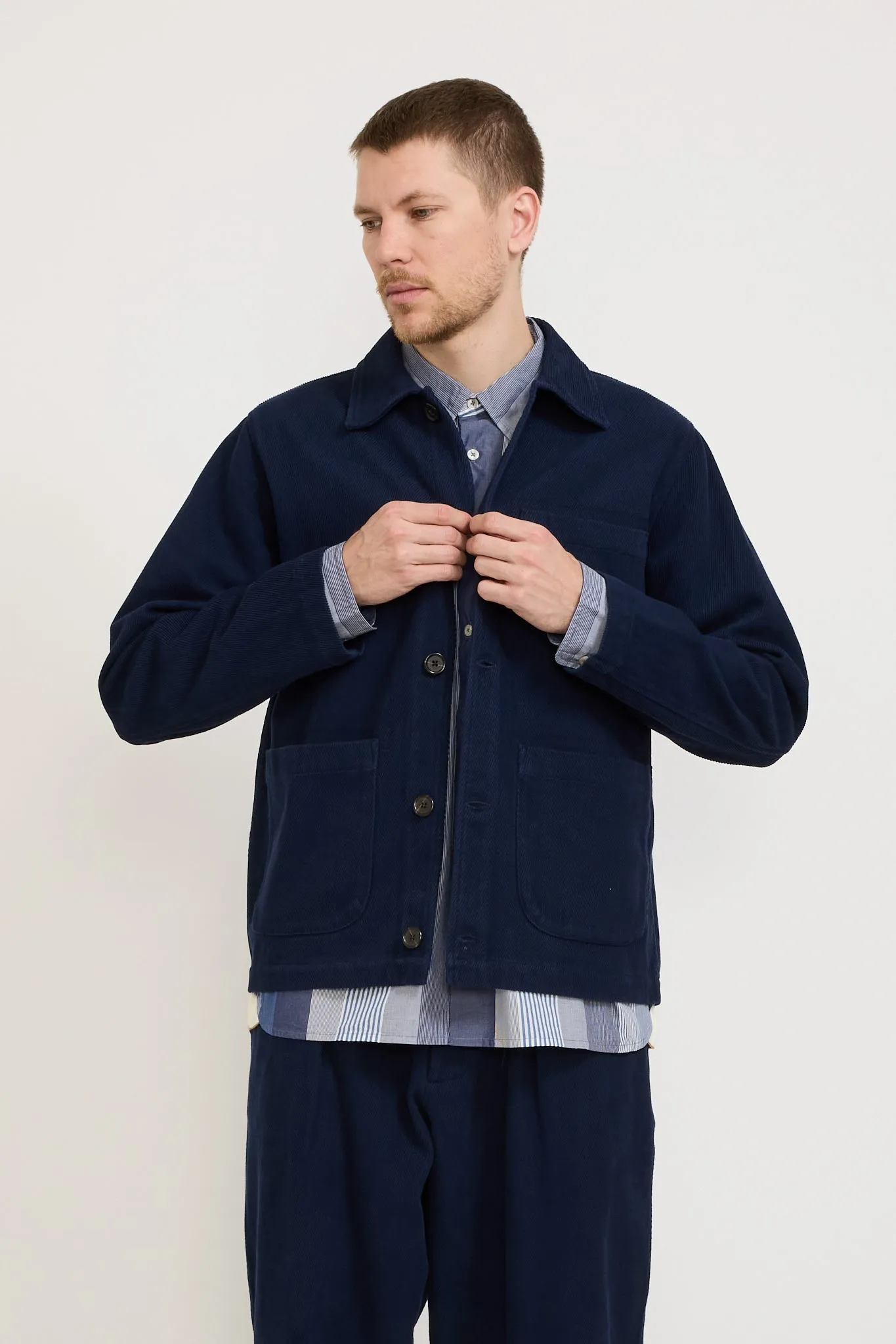 Field Jacket Super Twill Navy