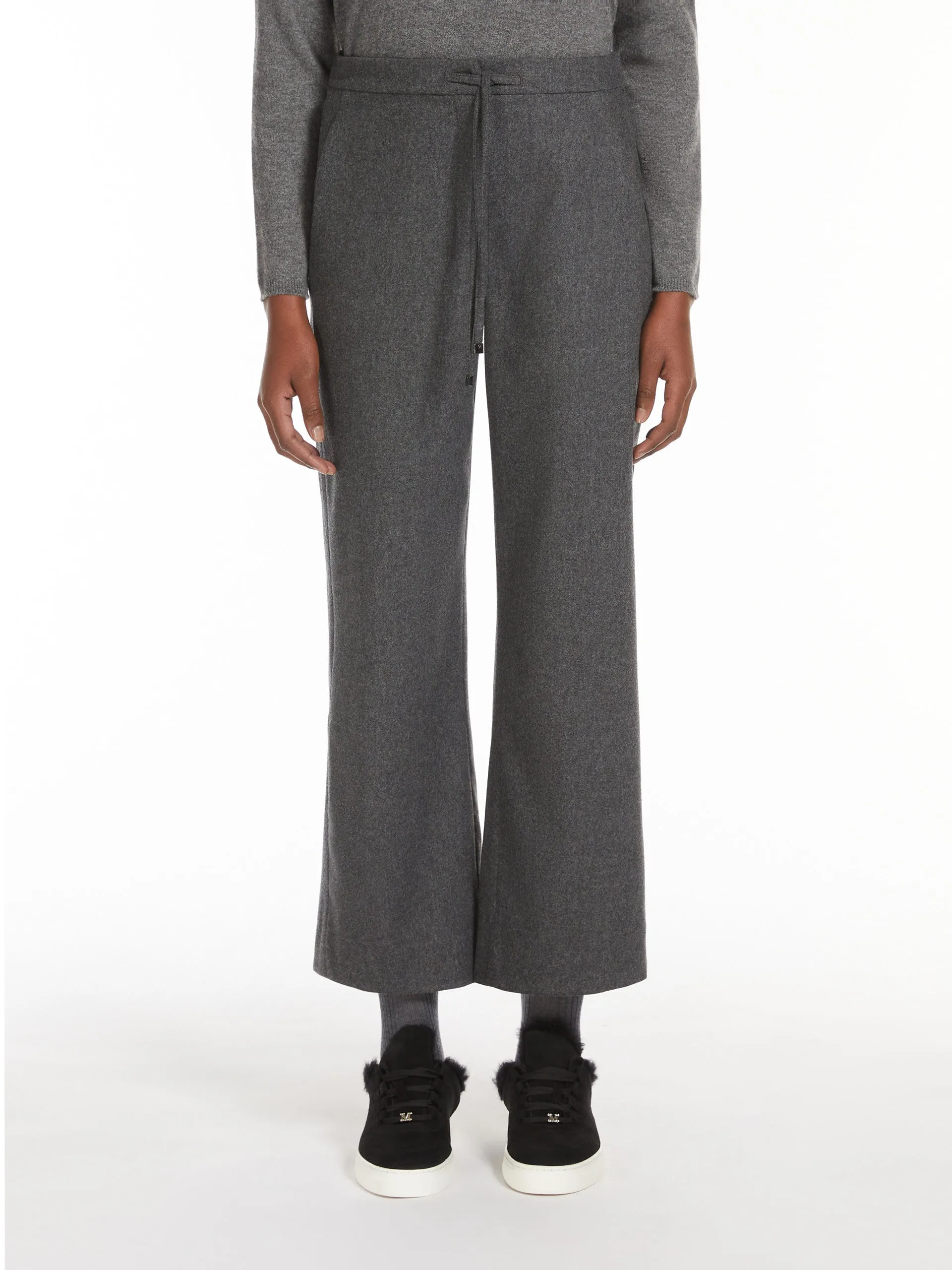 Floria flannel jogging trousers