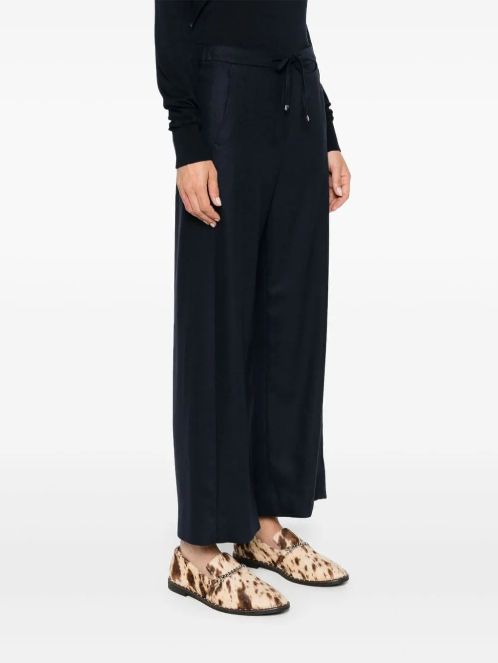 Floria flannel jogging trousers