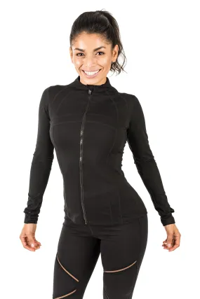 Full Zipper Stretch Jacket - Women's (490AW)