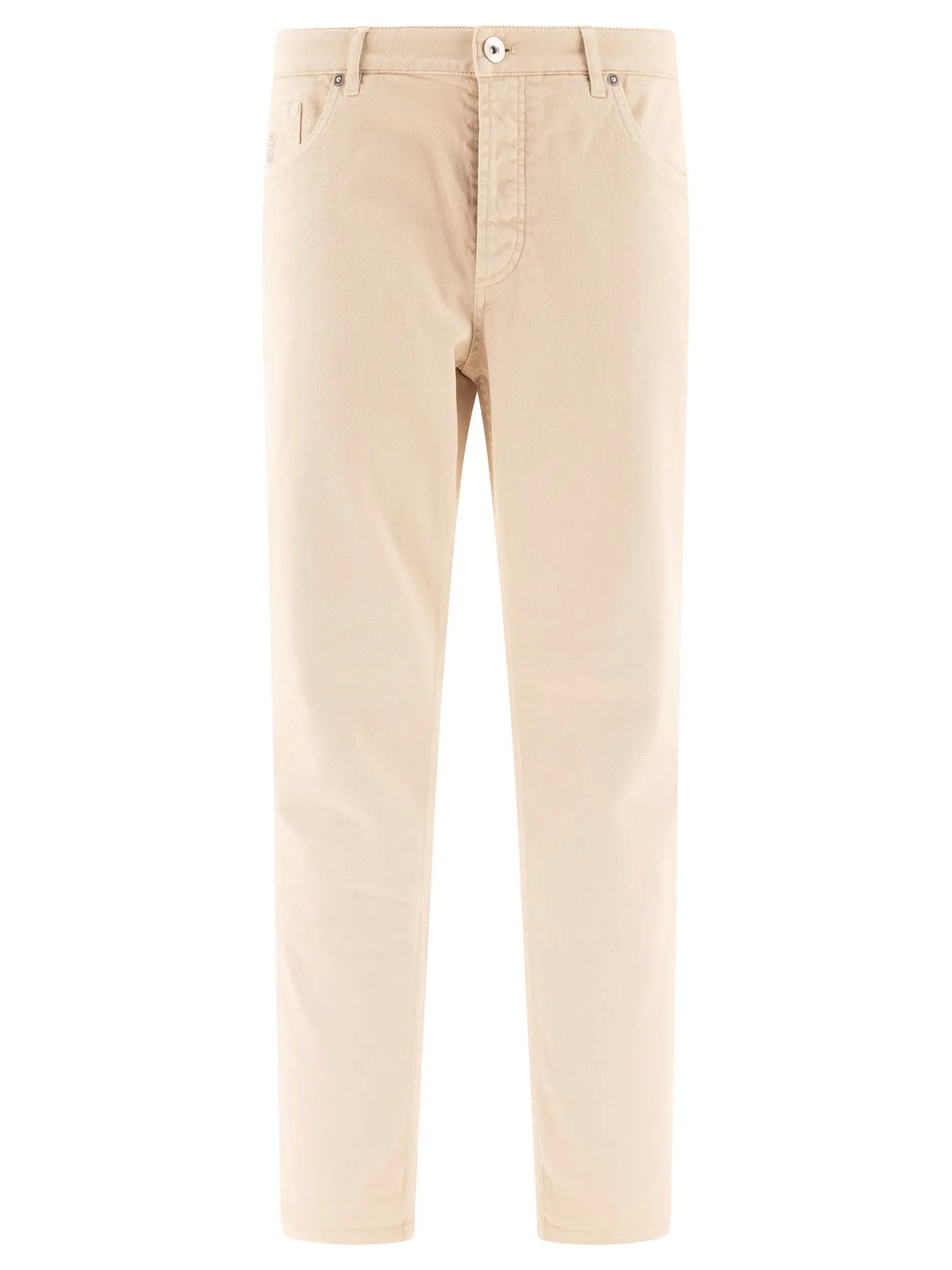 GARMENT-DYED TROUSERS