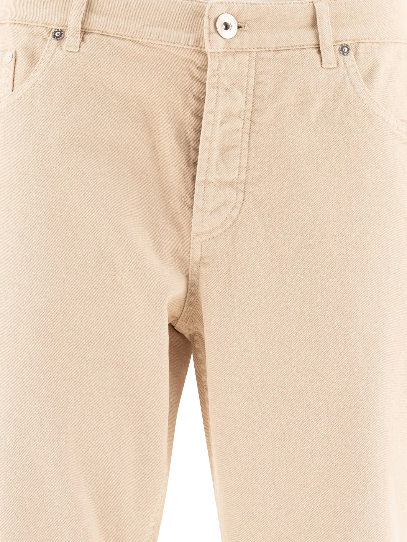 GARMENT-DYED TROUSERS