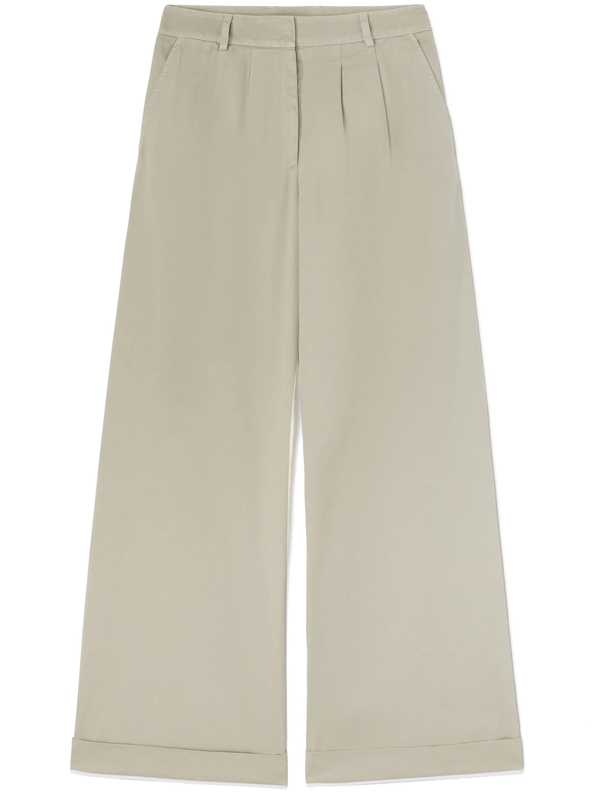 GB Label wide-leg trousers