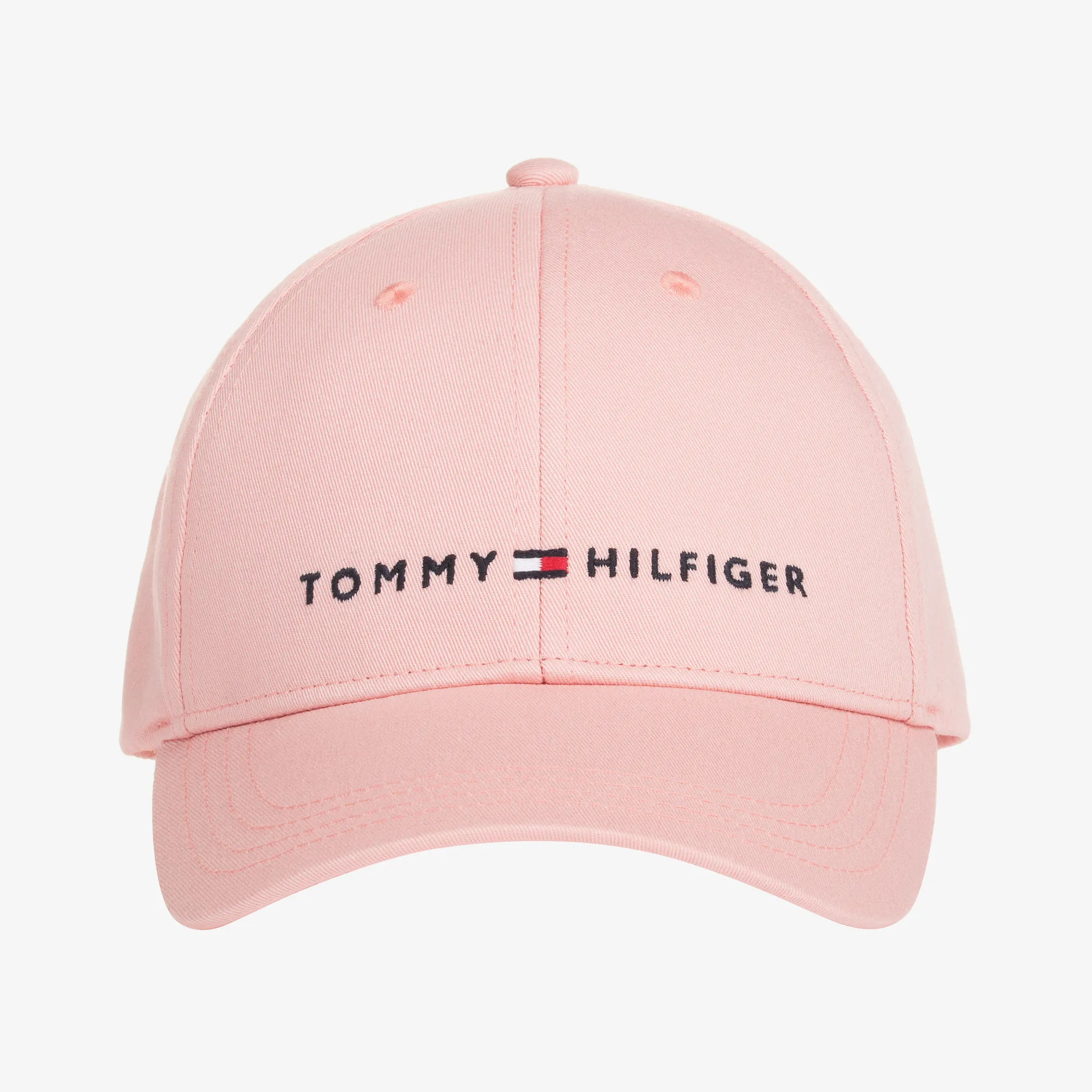 Girls Pink Cotton Cap