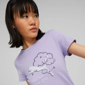 GRAPHICS Valentine Women's Tee | Vivid Violet | PUMA Shop All Puma | PUMA 