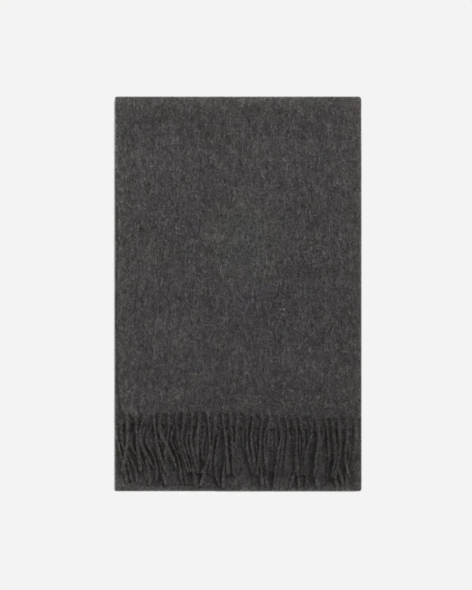 Hari Wool Scarf - Dark Grey