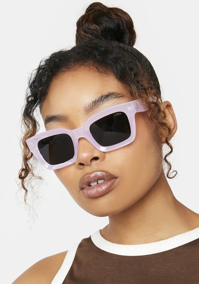 Hendrix Lilac Smoke Sunglasses-