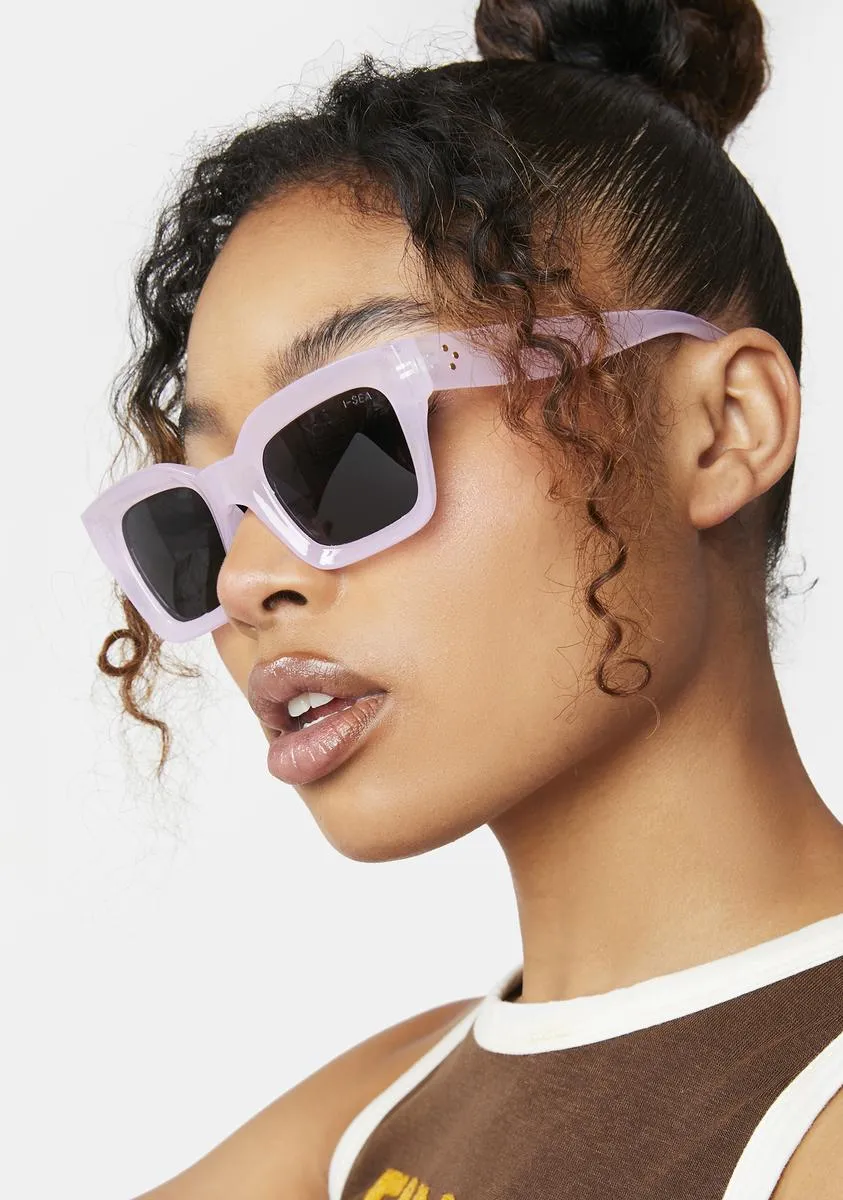 Hendrix Lilac Smoke Sunglasses-