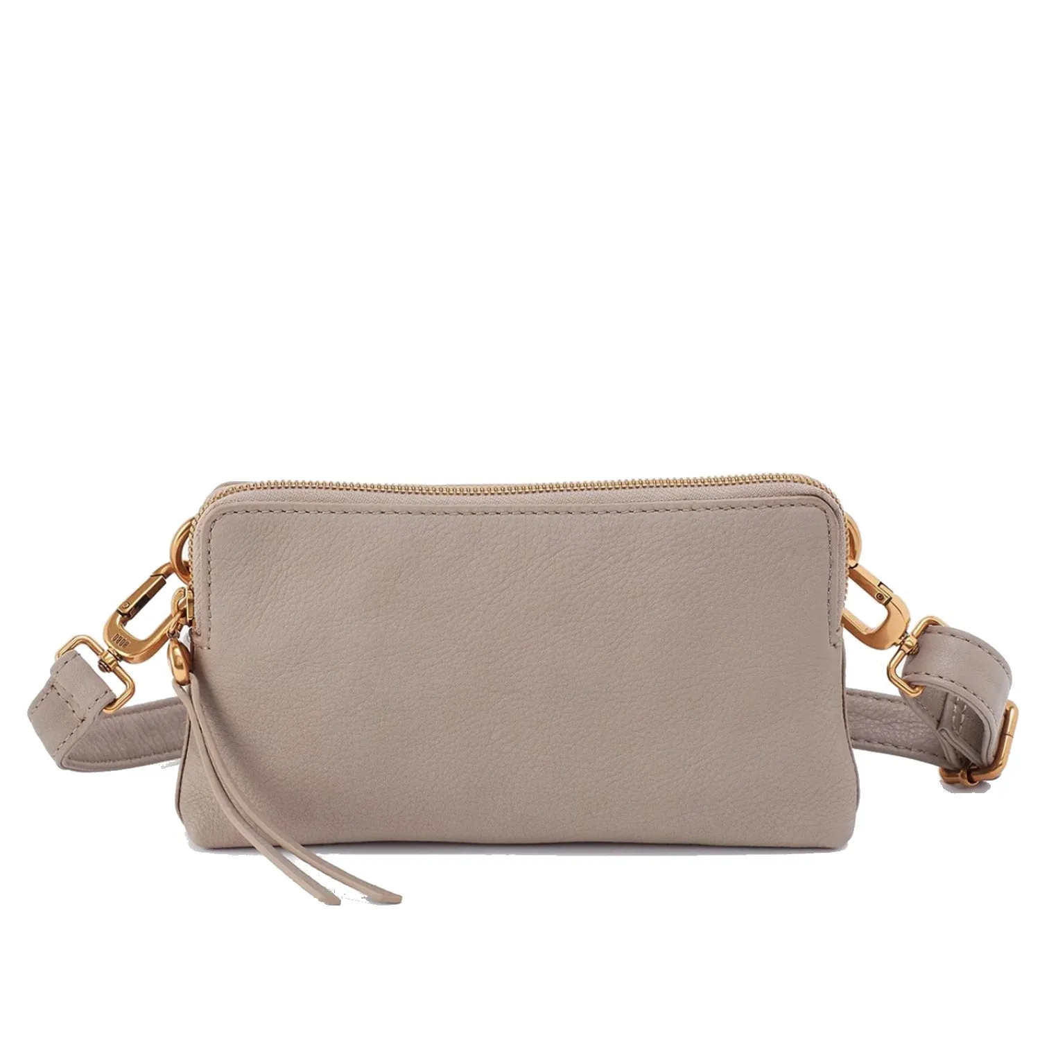 Hobo International Fern Slim Belt Bag Pebbled Taupe