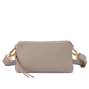 Hobo International Fern Slim Belt Bag Pebbled Taupe