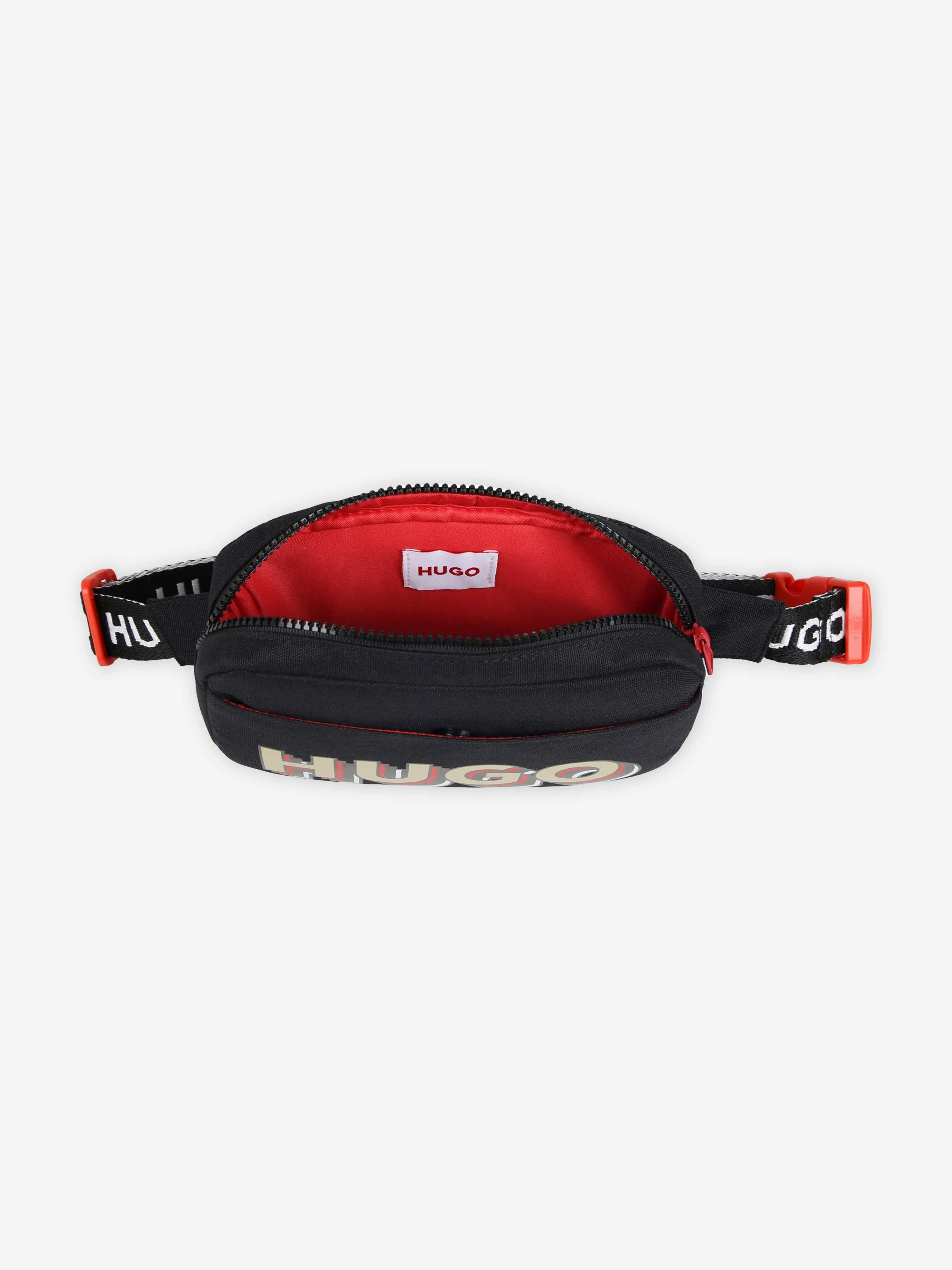 Hugo Boys Logo Belt Bag in Black