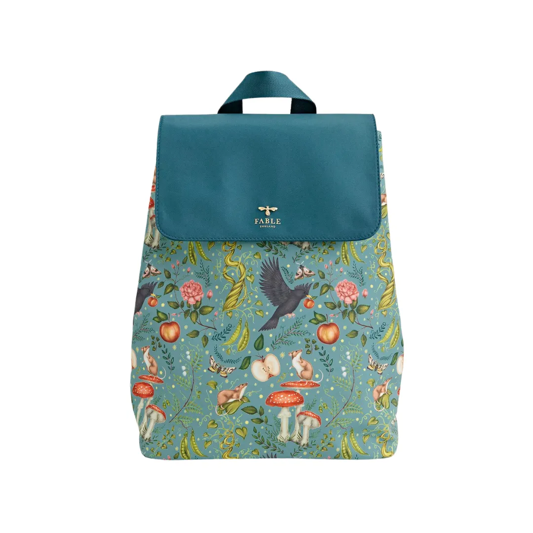 Into The Woods Backpack in Teal